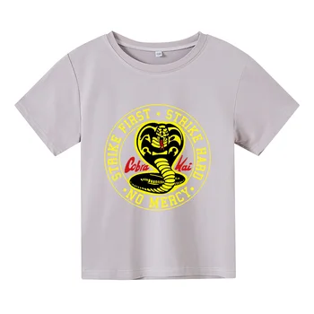 Bērniem 2-14 Gadus Vecs Vasaras Drēbes, T-kreklu O-veida kakla Gadījuma Meitene Topi Īsām piedurknēm T-krekls Zēnu Kokvilnas Drukāt Zīdaiņu Apģērbu