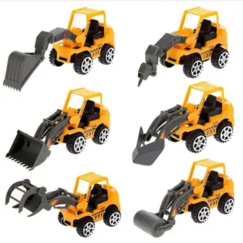 Bērniem Kravas Automašīnu Mini Projektēšana Transportlīdzekļa Automašīnas Modeli, Ekskavatoru Zēns Izglītības Attīstības Rotaļlieta Dāvana Bērniem Zēns Smieklīgi Rotaļlietas, Dāvanas