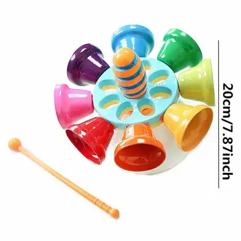 Bērnu Rotaļu Xylophone 8-Atslēgas, Sākumā Educationa Mūzikas Instrumenti, Rotaļlietas, Bērnu Bērni Xylophone ar Rotaļlietām Āmuru