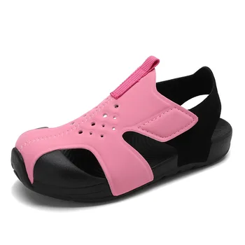 Bērnu Sandales 2021. Gada Vasaras Mīksto Vienīgais Anti-slip Modes Sandales Sandales Pusaudžu Meitene Zēns Ērtas Sandales 3-12years