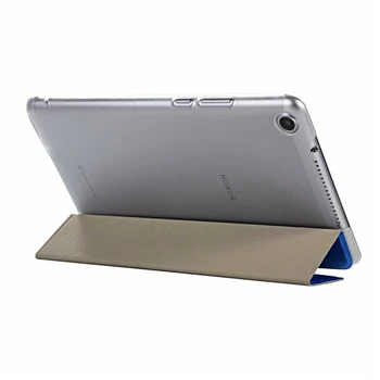 Būtiska Huawei MediaPad T1 7.0 8.0 T1-701U/701W S8-701U/701W T1-821 Tablete Gadījumā, Statīva Turētājs Flip Slim Vāks + Rūdīta Stikla Plēves