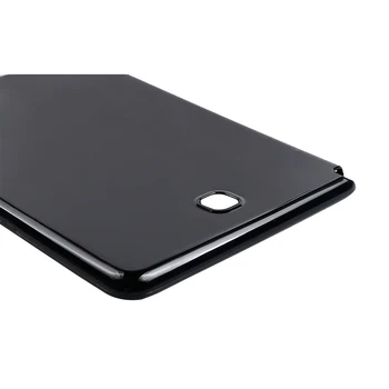 Case For Samsung Galaxy Tab 8.0 collu. gadam SM-T350 sm-T355 Bendable Mīksta Silikona TPU Aizsardzības Apvalks, Triecienizturīgs Tablete Vāciņu