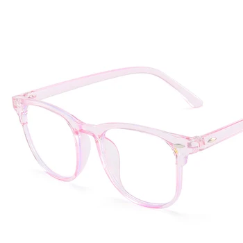 Caurspīdīgs Datora Brilles Anti Zilā Gaisma Brilles PC Rāmis Sievietēm, Vīriešiem Spēļu Oculos Optisko Briļļu 2021 Lunette Gafas