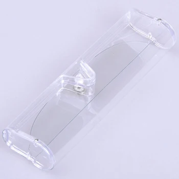 Caurspīdīgs Plastmasas Glāzes Gadījumā Ultravieglajiem Portatīvo Saulesbrilles Lodziņā Sievietēm, Vīriešiem Vienkāršība Brilles Lodziņu, Briļļu Aksesuāri,