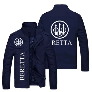 Chaojie sākotnējā modes jauniešiem, vīriešu Beretta logo pielāgoto sporta brīvā laika jaka M-5XL boutique motociklu vīriešu jaka