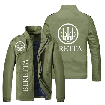 Chaojie sākotnējā modes jauniešiem, vīriešu Beretta logo pielāgoto sporta brīvā laika jaka M-5XL boutique motociklu vīriešu jaka