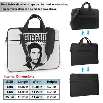 Che Guevara Laptop Case Bag Kawaii Velosipēdu Computer Bag With Handle Waterproof Laptop Photobook