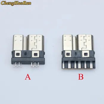 ChengHaoRan 1GB Micro USB 3.0 Vīriešu Savienotājs B Tipa HI speed Datu Transmmission 10Pin Lodēšanas USB Ligzdu