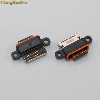 ChengHaoRan 2gab sievišķais Savienotājs USB Ports Huawei P30 P30pro Mate 20/20X Godu V20 USB Ligzda Savienotājs Uzlādes Datu Ligzda
