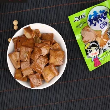 Chongqing ir specialty uzkodas konkursa pupiņu biezpiens pikantu sīkpaku atpūtas pārtika