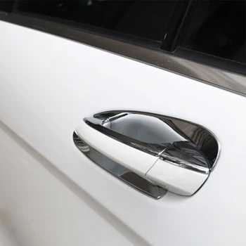 Chrome Automašīnu Durvju Roktura Apdare, Durvju Bļodā Apdare Priekš Mercedes Benz GLK/GL/ML/C Class W204 X204 Auto Stils Aksesuāri