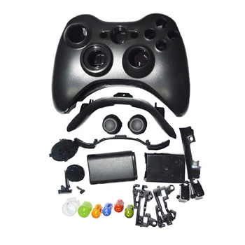 Cietā Lietā Gamepad Aizsardzības Apvalks Aptver Pilnu Komplektu Pogas Analog Stick Bamperi XBox 360 Wireless Spēļu Kontrolieri