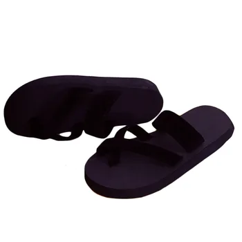 Cietā Melnas Kurpes Sandales Flip Flops Sieviešu Ķīlis Sandales Platformas Pludmales Čības Zapatillas Chinelo Sandalia