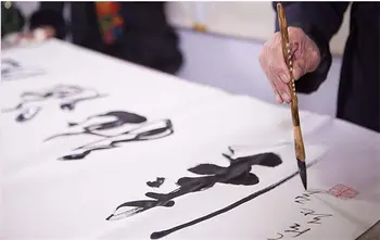 Claborate Stila Glezniecības Rakstot Otas Akvarelis, Ķīniešu Kaligrāfija Birste, Kas Kanji Japāņu Glezniecības Sumi Zīmēšanas Sukas