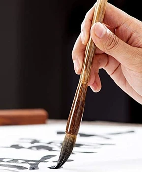 Claborate Stila Glezniecības Rakstot Otas Akvarelis, Ķīniešu Kaligrāfija Birste, Kas Kanji Japāņu Glezniecības Sumi Zīmēšanas Sukas