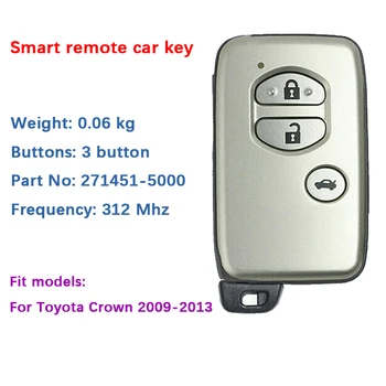 CN007215 3 Pogu Pēcpārdošanas Smart Toyota Taustiņu Vainagu 2009. - 2013. gadam PCB Kuģa Skaits 271451 - 5000 271451-52900