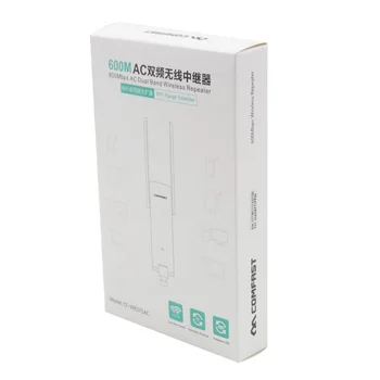 COMFAST Bezvadu Wifi Repeater 600Mbps Bezvadu AP Router Dual Band 2.4 vai 5Ghz Wifi Extender lielos attālumos WiFi Signāla Pastiprinātājs