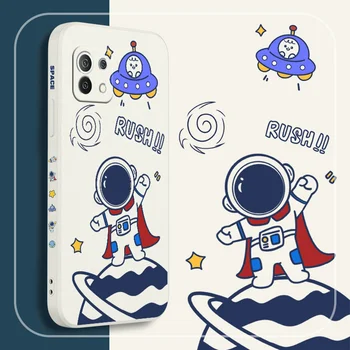 Cool Astronauts Modelis Phone Gadījumā Xiaomi Mi 11 10T 10 lite 9T, Ņemiet vērā, 10 Redmi, Ņemiet vērā, 9 9T 8 8Pro 7 7Pro 9 9A K40 K30 Vāciņu