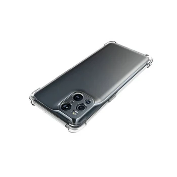 Coque drošības Spilvens Telefonu Gadījumā par OPPO FindX3 Atrast X3 Neo Pro Lite FindX3 X3Neo X3Pro X3Lite Mīksto Skaidrs, Triecienizturīgs Silikona Vāciņu Atpakaļ