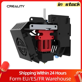 Creality 3D Samontēti Presēt Hotend Komplekts ar 0,4 mm Uzgalis Alumīnija Sildīšanas Bloku 100K Ohm Thermistor 24V Creality CR-6 SE