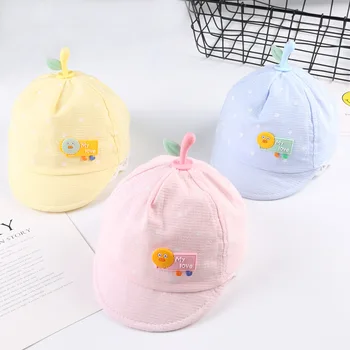 Cute Baby Cepures Zēnu un Meiteņu Kokvilnas Jaundzimušā Klp Modes Silta Cepure ar Elastīgu Siksniņu (Tērps 0-6 Mēneši Zīdaiņu)