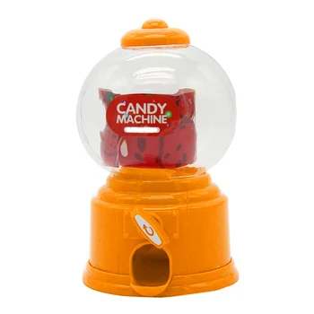 Cute Salds Mini Candy Mašīna Burbulis Automātā Monētas Banka Bērniem, Rotaļlietas Bērniem, Dāvanu SASI