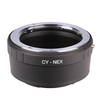 CY-NEX Adaptera Gredzens Contax Yashica CY Objektīvs Sony E Mount NEX-3 UN NEX-5 UN NEX-7 5C 5N 5R Kameras