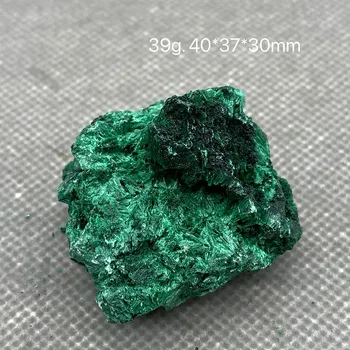 Dabīgais Zaļais Malahīts Raw Akmens skaisti adatu formas plus samta kvarca akmens minerālu paraugu dzīšana mājas dekoru