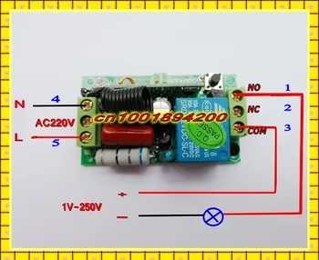 DC3V-DC12V 3 V-5V, 9V 12V Mini RF Raidītāja Modulis Sensors Detektoru Inductor ar Uztvērēju AC220V 10.A 100-300m Raidītājs