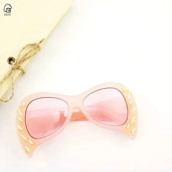 DEIVS Retro Lielgabarīta Saulesbrilles Sieviešu Luksusa Zīmola Dizaineru Modes Unikālo Pāvs, Saules Brilles Trending Dāmas Brilles UV400