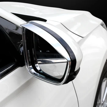 Der Nissan Sentra B18 2020. Gadam-Klāt ABS Automašīnu Atpakaļskata Spogulis, Lietus Uzacu Rāmja Vāks Uzlīmes, Vizuļi, Automašīnu Aksesuāri