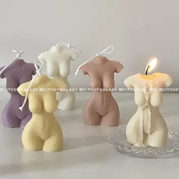 Dienvidkoreja Ins Stila Manekena Sveces Roku Darbs Aromterapijas Sveču Dzimšanas Dienas Dāvanu, Mājas Apdare, Personalizētu Radošo Svece