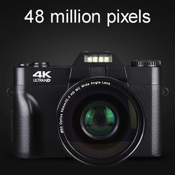 Digitial Kamera 4K HD 30 Miljoni Pikseļu Ierakstu Mirrorless Digitālo Fotokameru, WIFI, Kamera Iesācējiem Tīņi