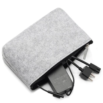 Digitālā USB Kabelis, Soma Portable Power Bank Kopuma Jutos Maisiņš Ceļojumu Sīkrīku Organizators Somas Mājās Uzglabāšanas Maiss