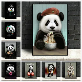 Dimanta Glezna Krustdūrienā Komplekti Attēlu Panda Dimanta Iestatījumu, Rhinestone DIY Dimanta Mozaīkas Dimanta Izšūšana