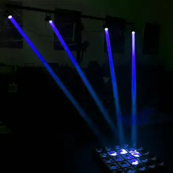 Disco Gaismas Posmā Lampas Staru, RGB Gaismas Lāzera Projektoru KTV Kāzu Piegādes Mini Kustīgās Galvas Portatīvo Smart Skatuves Gaismas