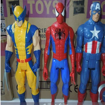 Disney attēls 12 collu Wolverine Dzelzs Vīrs Thor Zirnekļcilvēka Captain America rotājumi