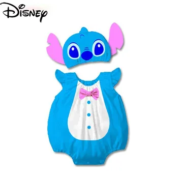 Disney starpzvaigžņu baby baby one-gabals uzvalks zēniem un meitenēm, triangle kokvilnas romper Dūriens bērnu viengabala uzvalku