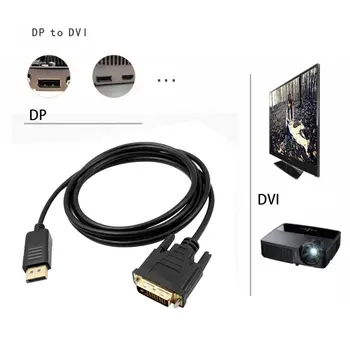 DisplayPort DP-DVI Kabeli, Vīriešu, Vīriešu, Displeja Ports ar DVI Savienojumu Adapteri 1080P HD HDTV PC Klēpjdatoru, Projektoru,
