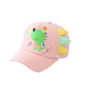 Doit ir 2021. acs Bērnu Beisbola cepure vasaras Hip Hop Dinozauru drukāt bērniem saules Cepures Zēni Meitenes Cepures bērnu snapback Cepure gorras