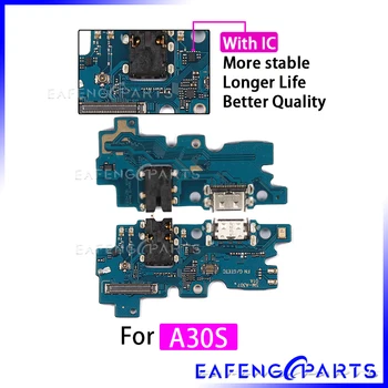 Doka Savienotājs Mikro USB A10S A20S Lādētāja Ports Flex Kabelis Mikrofona A30S A50S Uzlādes Valdes Samsung A40S A70S