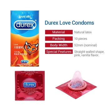 Durex Prezervatīvi Sajūta Pārsteidzošs Vērtība 4in1 Ultra Plānas Ieeļļot Prezervatīvu Vīriešiem Dabīgā Lateksa Dzimumlocekļa Uzmava Pieaugušo Seksa Produkti