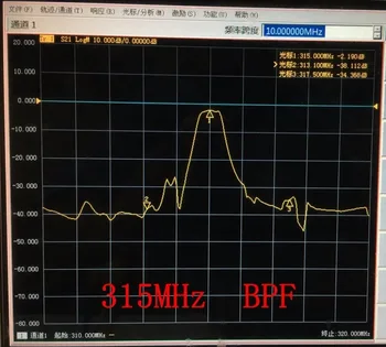 DYKB 433MHz / 315 MHZ Bandpass filtrs saņemt Tālvadības pults Ciparu Pārraides Uztvērējs Ham Radio Pastiprinātāji