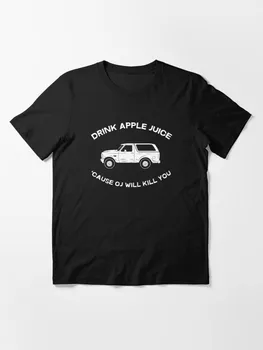 Dzert ābolu sulu izraisīt OV būs nogalināt jums Vasaras Funny T Krekls Vīriešiem Drukāt Vēlēšanu T-krekls Gadījuma Tees Modes Streetwear TShirt