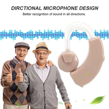 Dzirdes aparāti Kurlums Vecākiem Nedzirdīgo Audifonos Balss Pastiprināšanas Ierīces Regulējams Skaņas Pastiprinātājs Dzirdes Komplekts, Ausu Kopšana