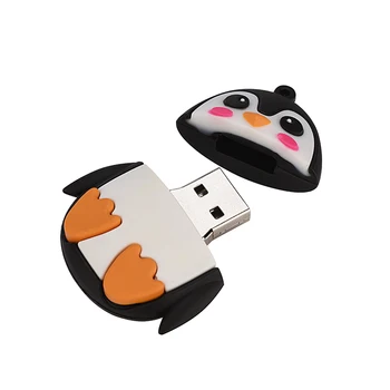 Dzīvnieku USB Flash Drive 4gb 8gb 16gb 32gb 64gb, 128gb Karikatūra Pendrive Pūce Fox Bišu Radošo U Diska jauki memory stick