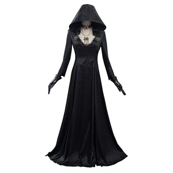 Dzīvo Ciematā Cosplay Kostīmu Vampīru Lady Kleita Tērpiem Halloween Karnevāla Tērps