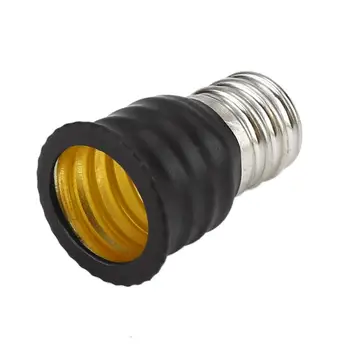 E12, Lai E14 LED Lampas Adapteri Bāzes LED Spuldzes, Lampas Adapteri Konvertoru Turētājs Kārba Vara Mainīt Lampas Bāze LED Spuldze Adapteris