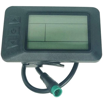 Elektrisko Velosipēdu ar USB Spraudni KT-LCD7 Saprātīga Reklāmas E-Velosipēds, LCD Kontroles Panelis Ūdensizturīgs Piederumi