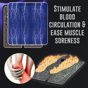 Elektriskā EMS Foot Massager Pad Paklājiņš Uzlabotu Asinsriti Stimulators Veselības Aprūpes Pēdu Masāža, Pēdu Sāpes, Noņem Muskuļu A S5I0